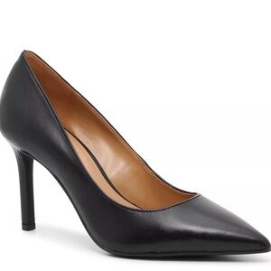 Jessica Simpson Black Leather Pump Professional Black Heal Size 7
